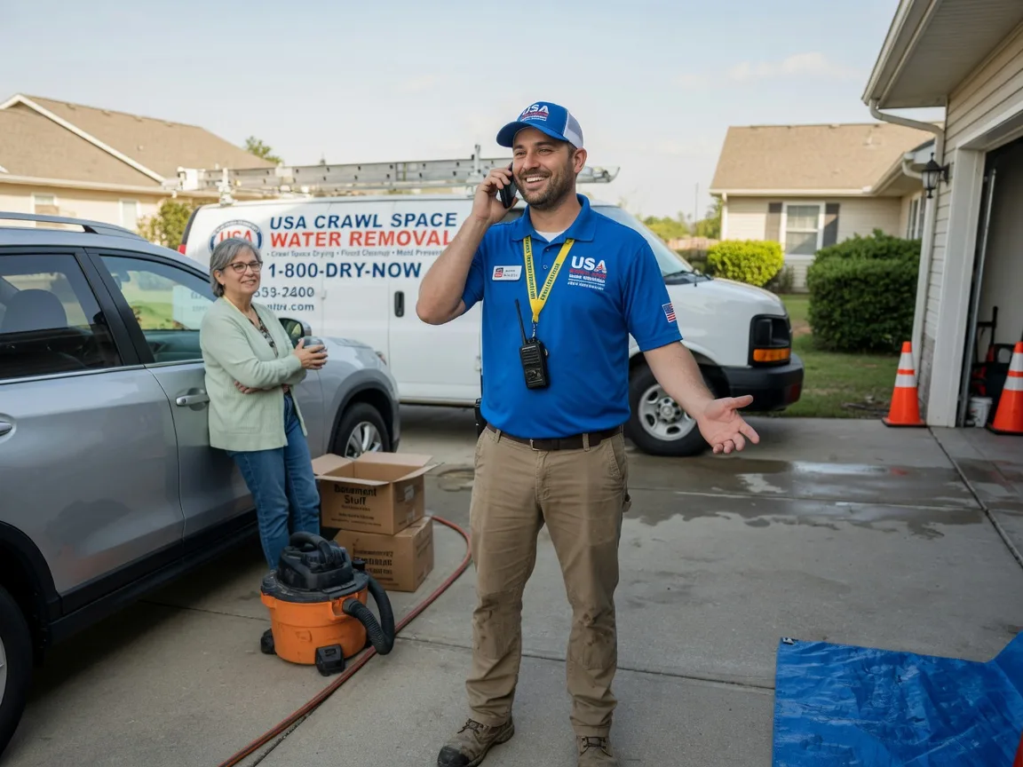 Crawl Space Water Removal Pope, MS FAQs
